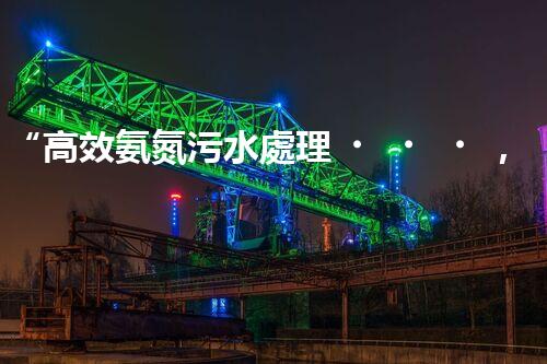 “高效氨氮污水處理，綠色環(huán)保新篇章”